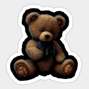 Childs Teddy Sticker